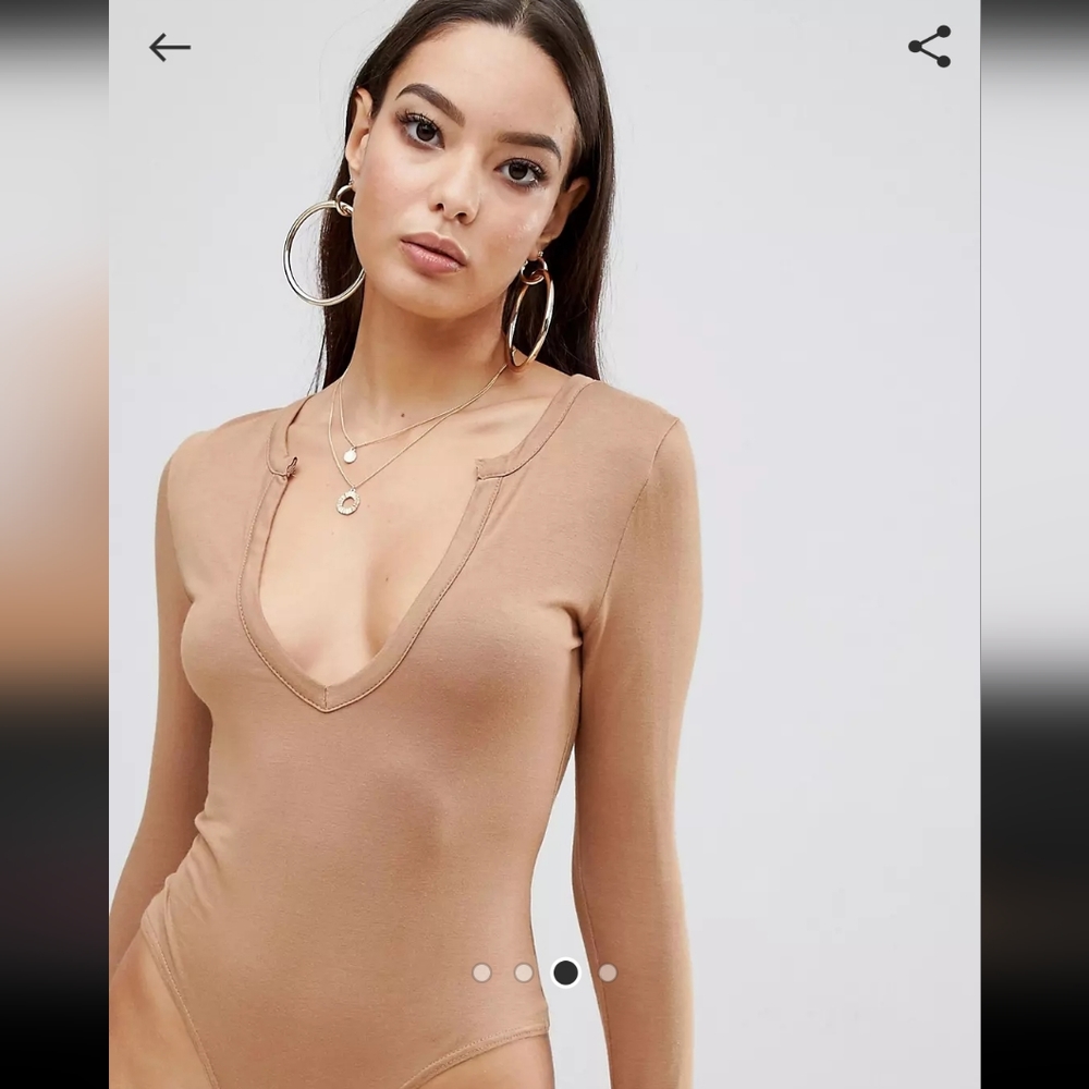 PrettyLittleThing Long Sleeve Bodysuit